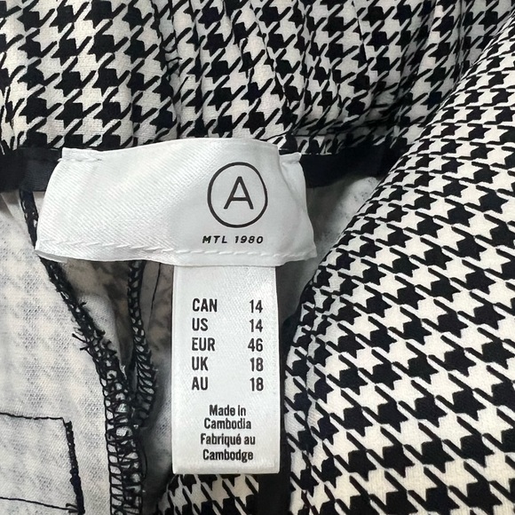 Addition Elle houndstooth suit, like new - Picture 2 of 3